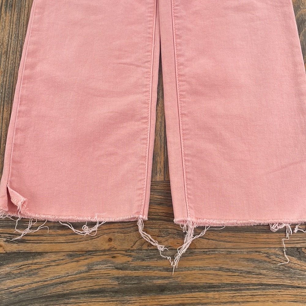 Mother Denim Pink Rascal Ankle Snippet - image 3